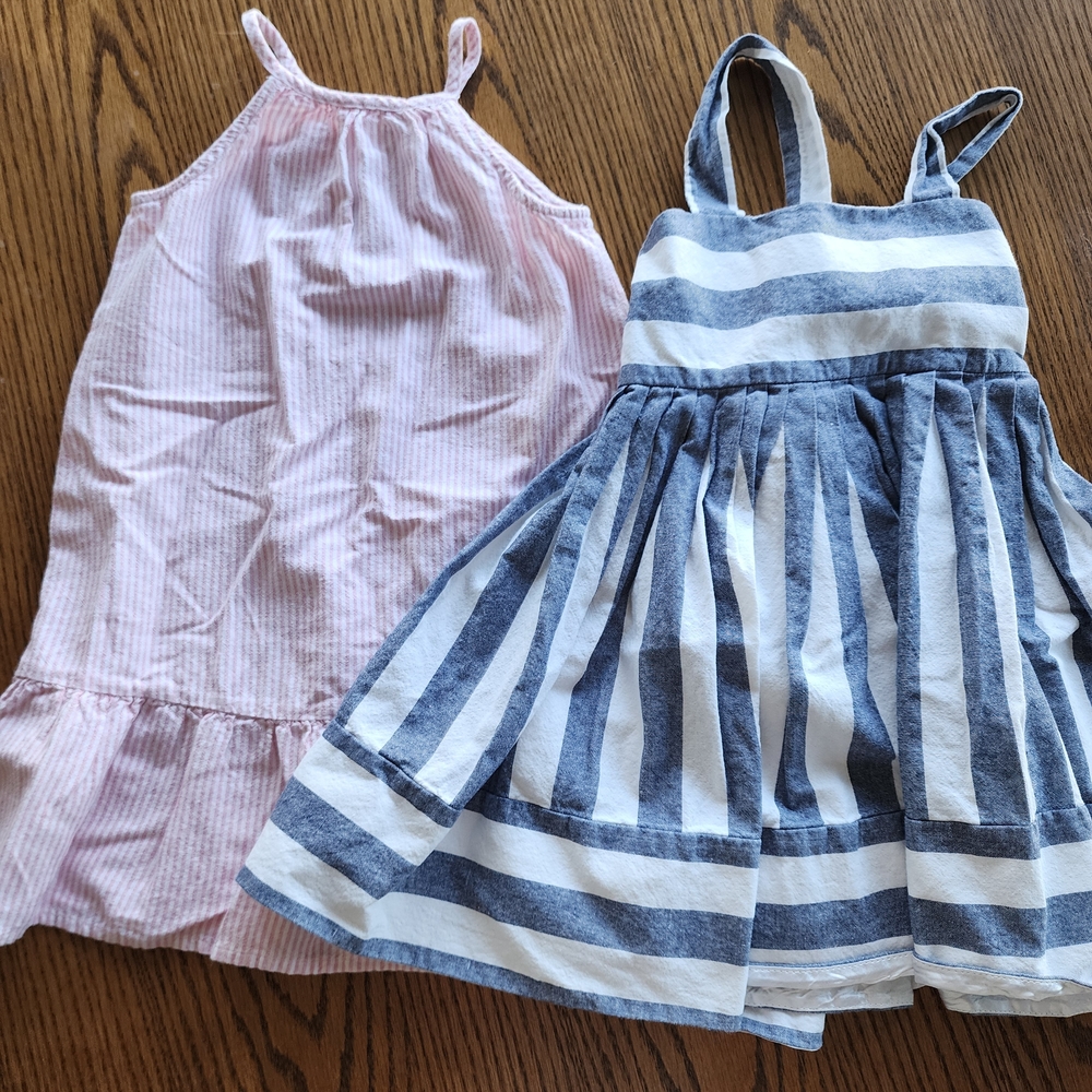 Striped Toddler Girls Dresses